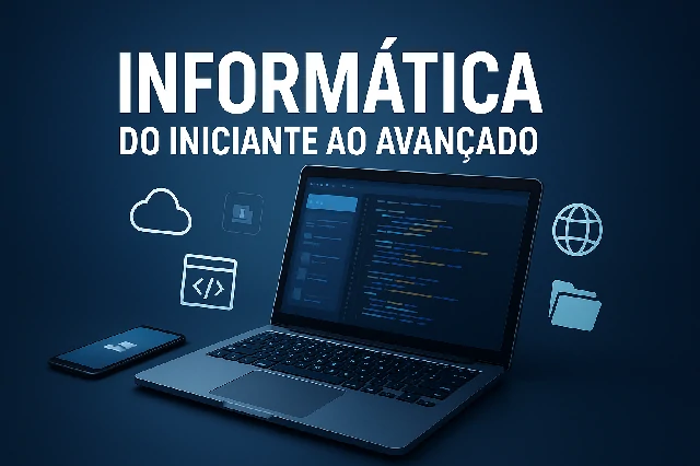 Capa do curso INFORMÁTICA DO INICIANTE AO AVANÇADO